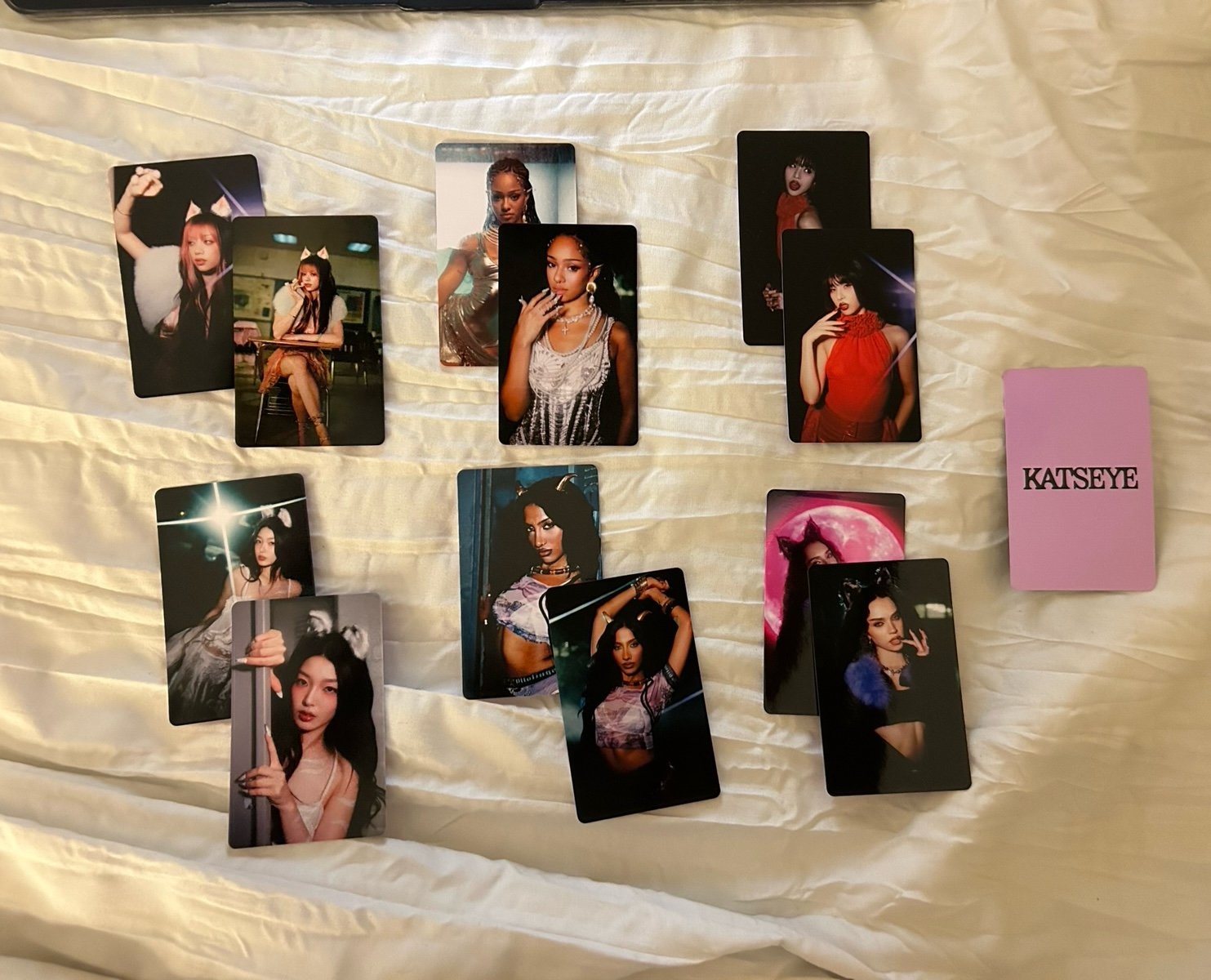 katseye monster high photocard set