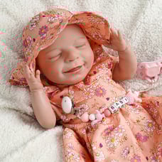 20 Inch 50cm Finished Close Eyes Sleeping Reborn Dolls, Realistic Dolls-pp