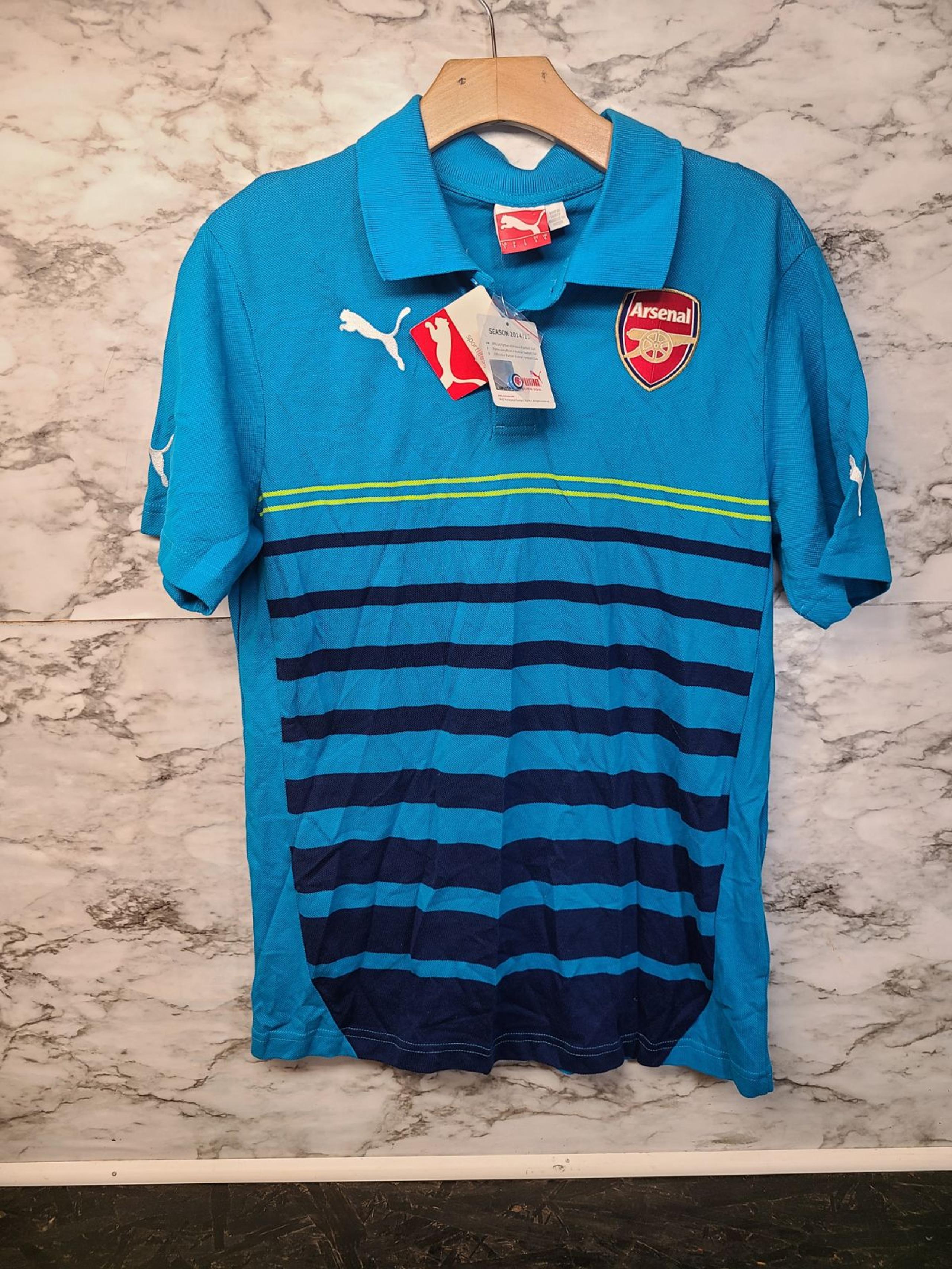 Puma Arsenal Soccer Polo Shirt Mens S