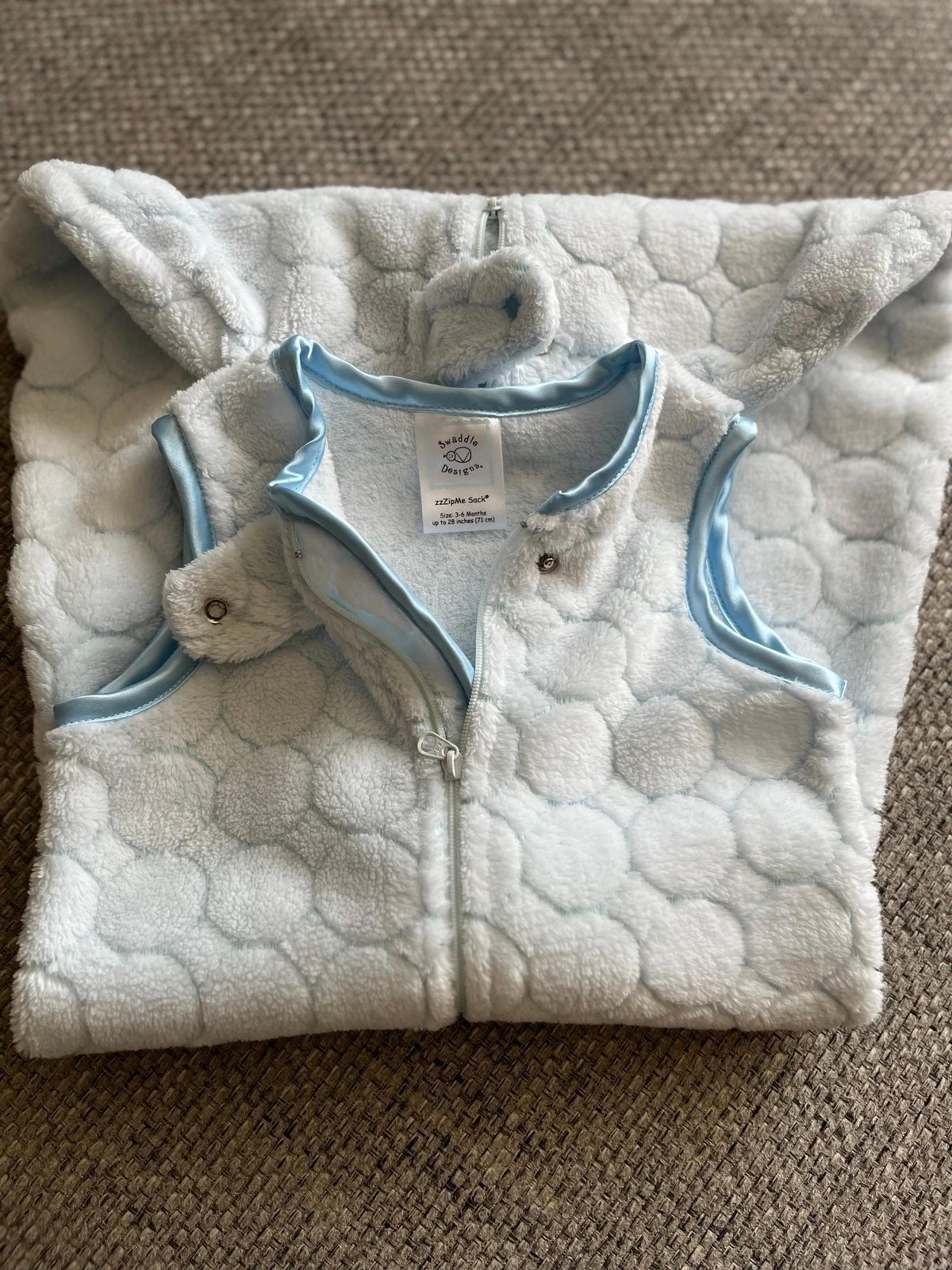 NWOT Swaddle Designs Cozy zzzZip Me Sleep Sack 3-6 months