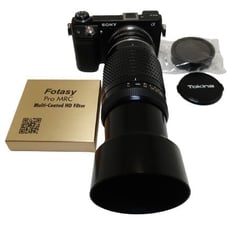 Sony E adapted TOKINA 100-300 Macro Lens