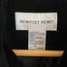 Vintage Newport News Women Victorian Goth Jacket Size 12 Black Steampunk Grunge