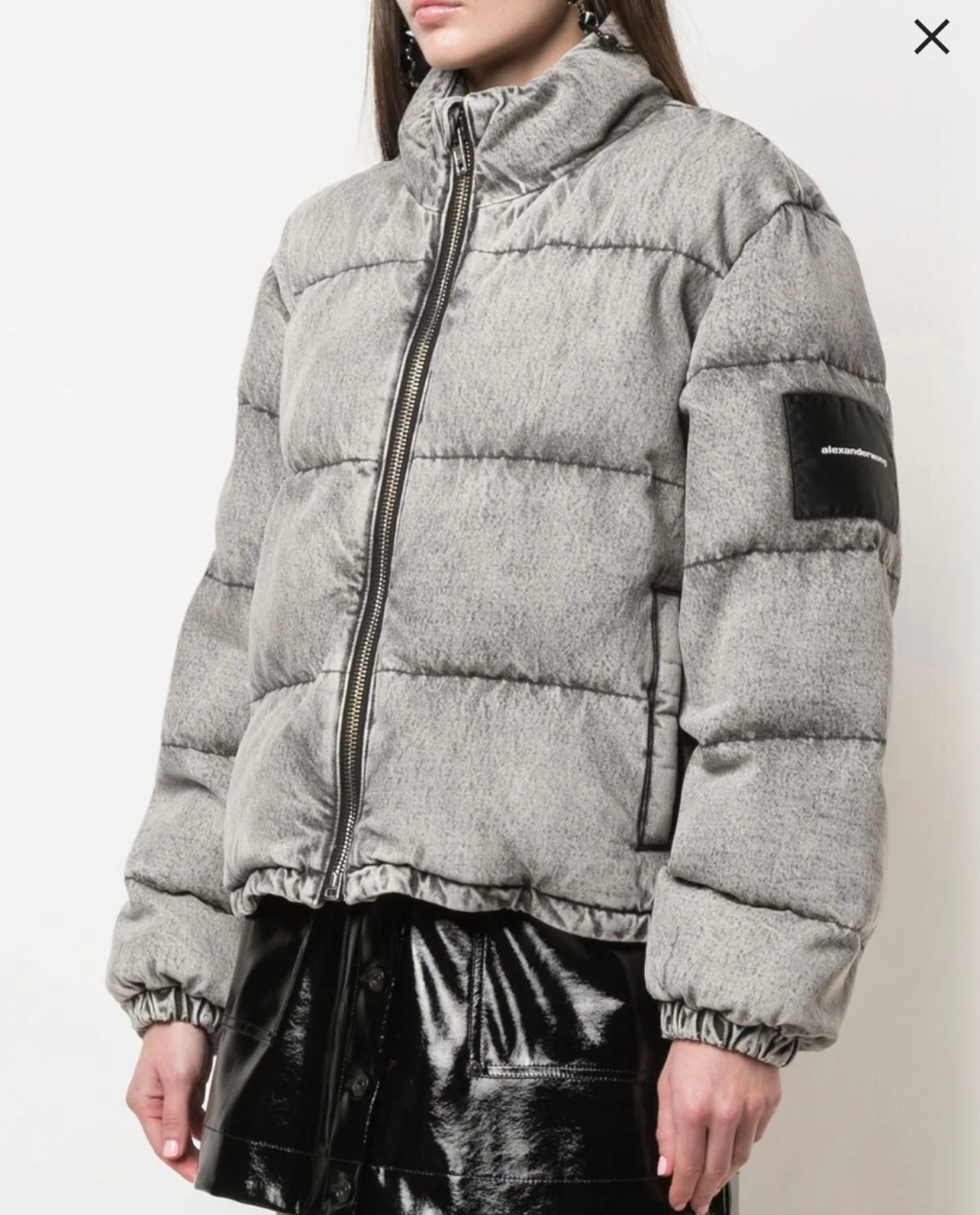 alexander wang puffer jacket