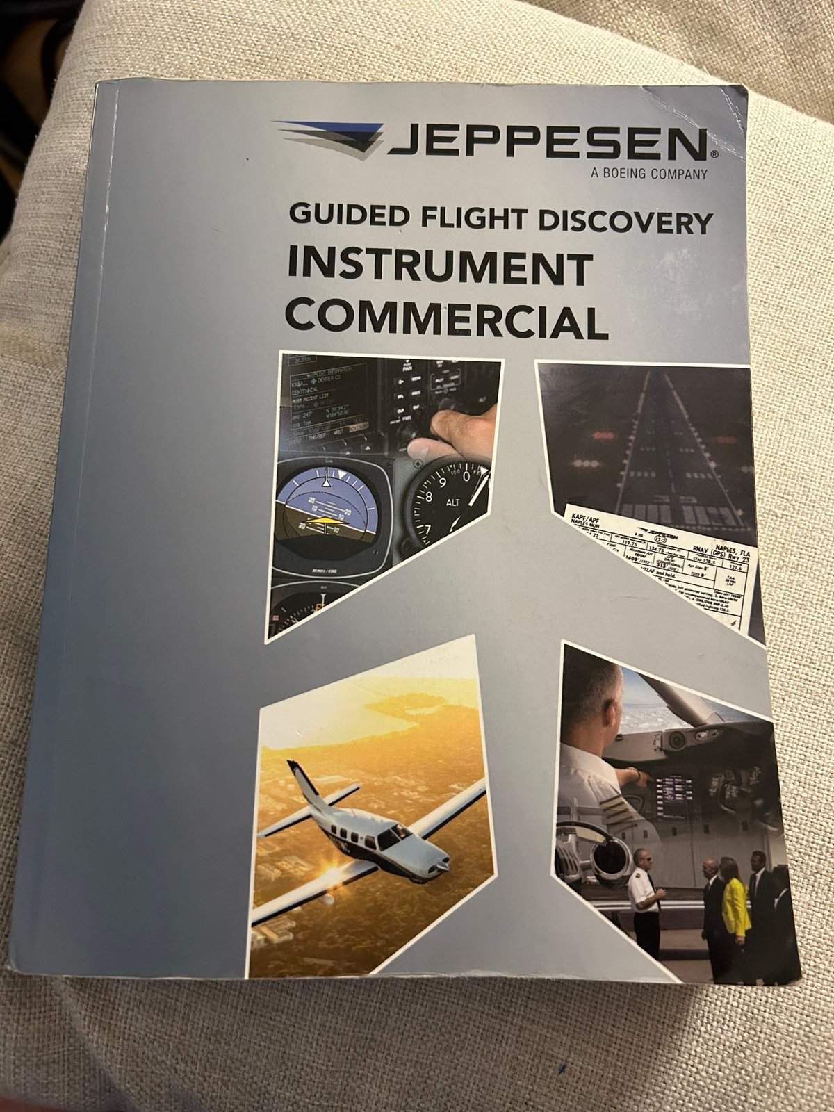 Jeppesen Guided Flight Discovery Instrument Commercial textbook