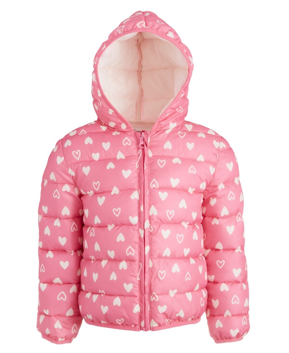 Epic Threads Toddler & Little Girls Quilted Heart-Print Packable Hooded Puffer 5