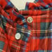 Vintage Womens Red Green Christmas Plaid Quilted Insulated Housecoat Robe Sz M/L