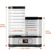 Food Dehydrator Machine, Digital Timer and Temperature Control, 8 Trays, for Jer