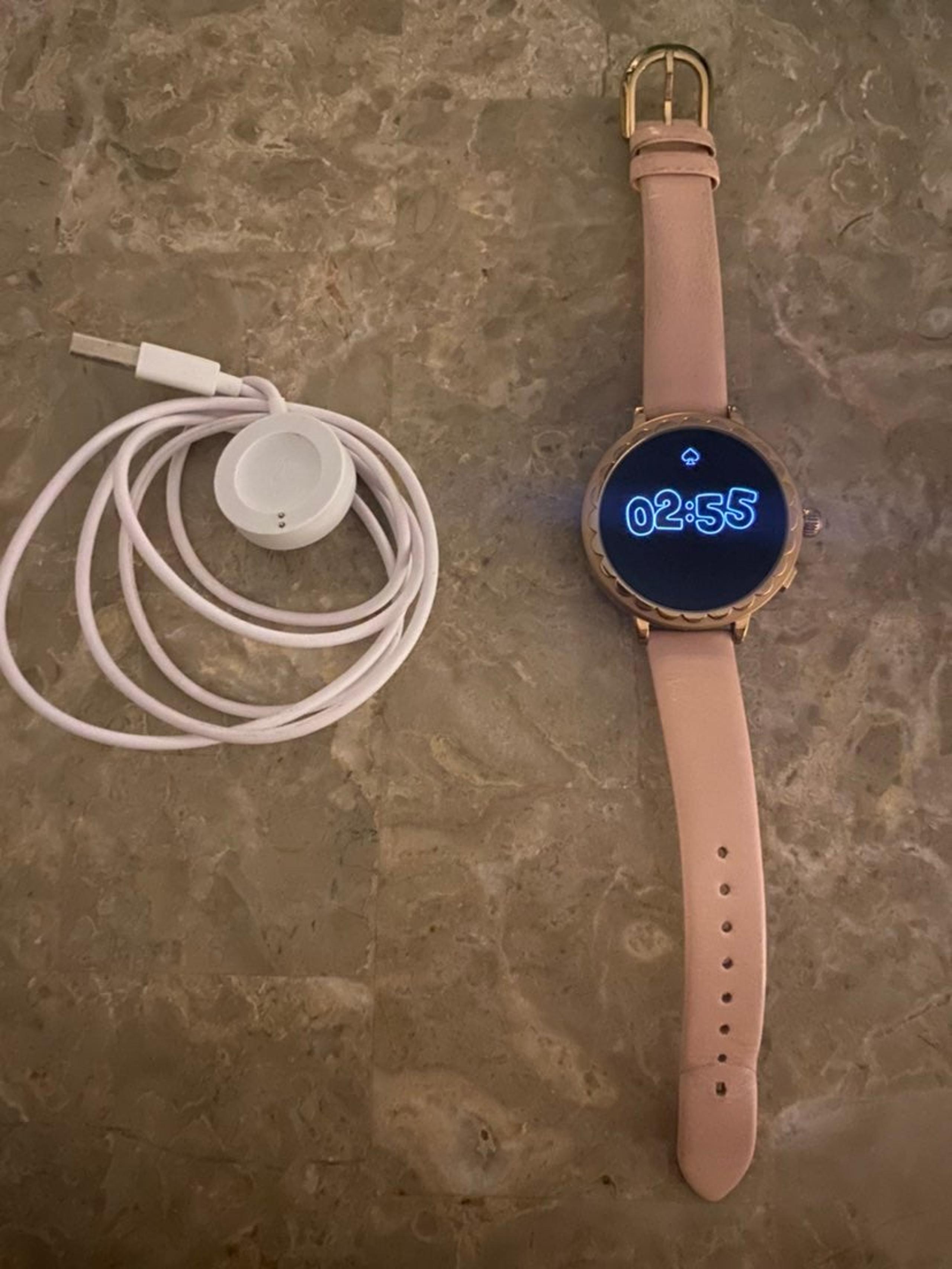 Kate Spade touchscreen smart watch and c