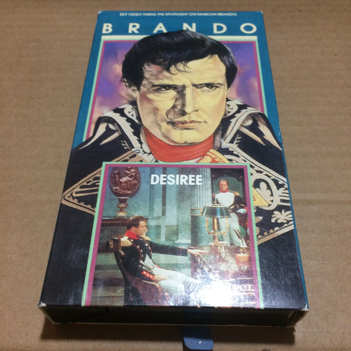 Desiree Vtg VHS Marlon Brando Jean Simmons Napoleon 1990 Fox