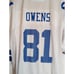 Terrell Owens #81 NFL Cowboys Jersey Men's 4XL Reebok