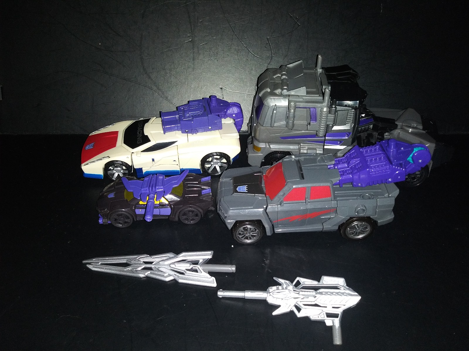 Transformers Combiner Wars MotorMaster Breakdown Off-road and Blackjack.