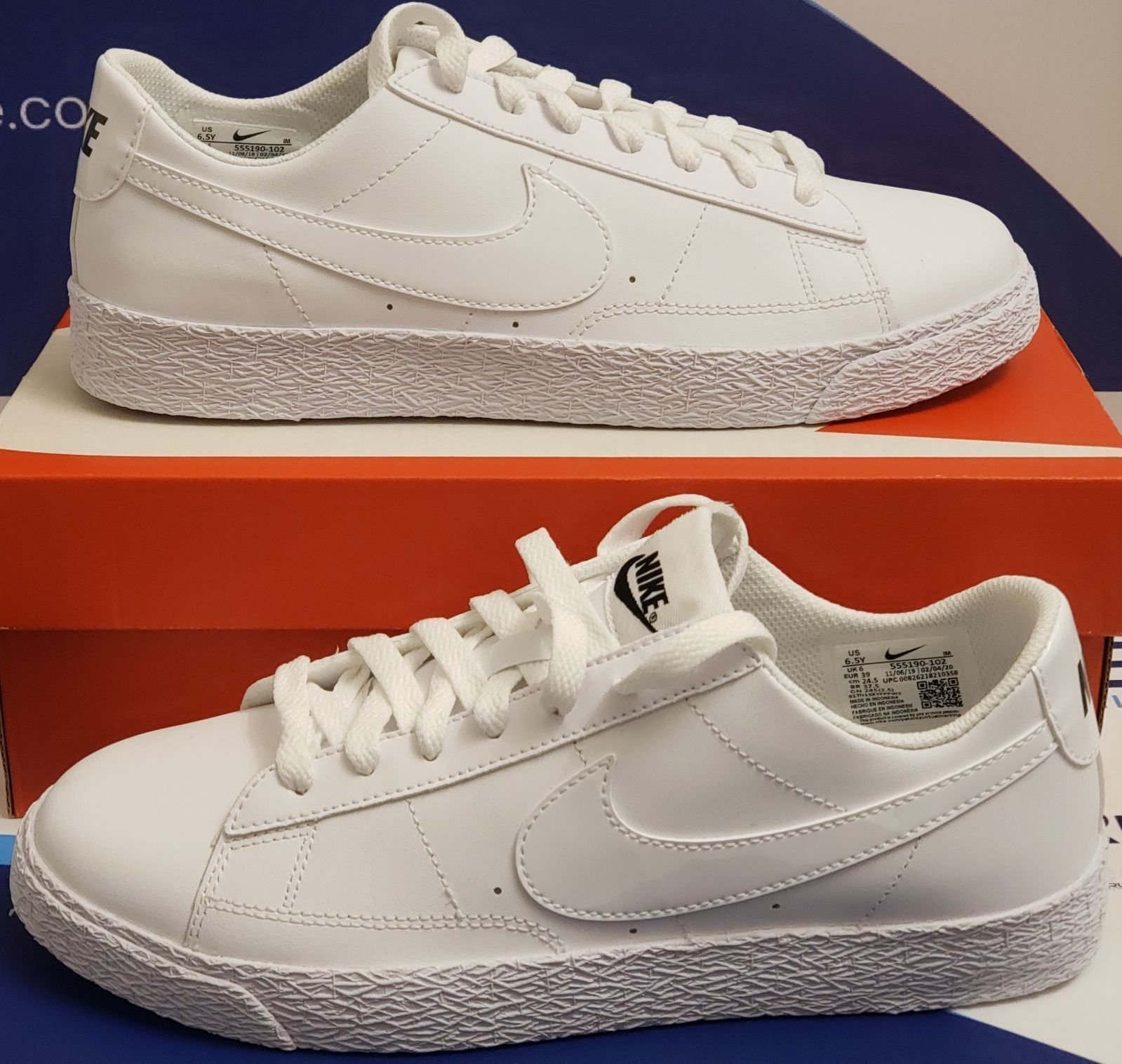 Nike Blazer Low Kids Size 6.5y