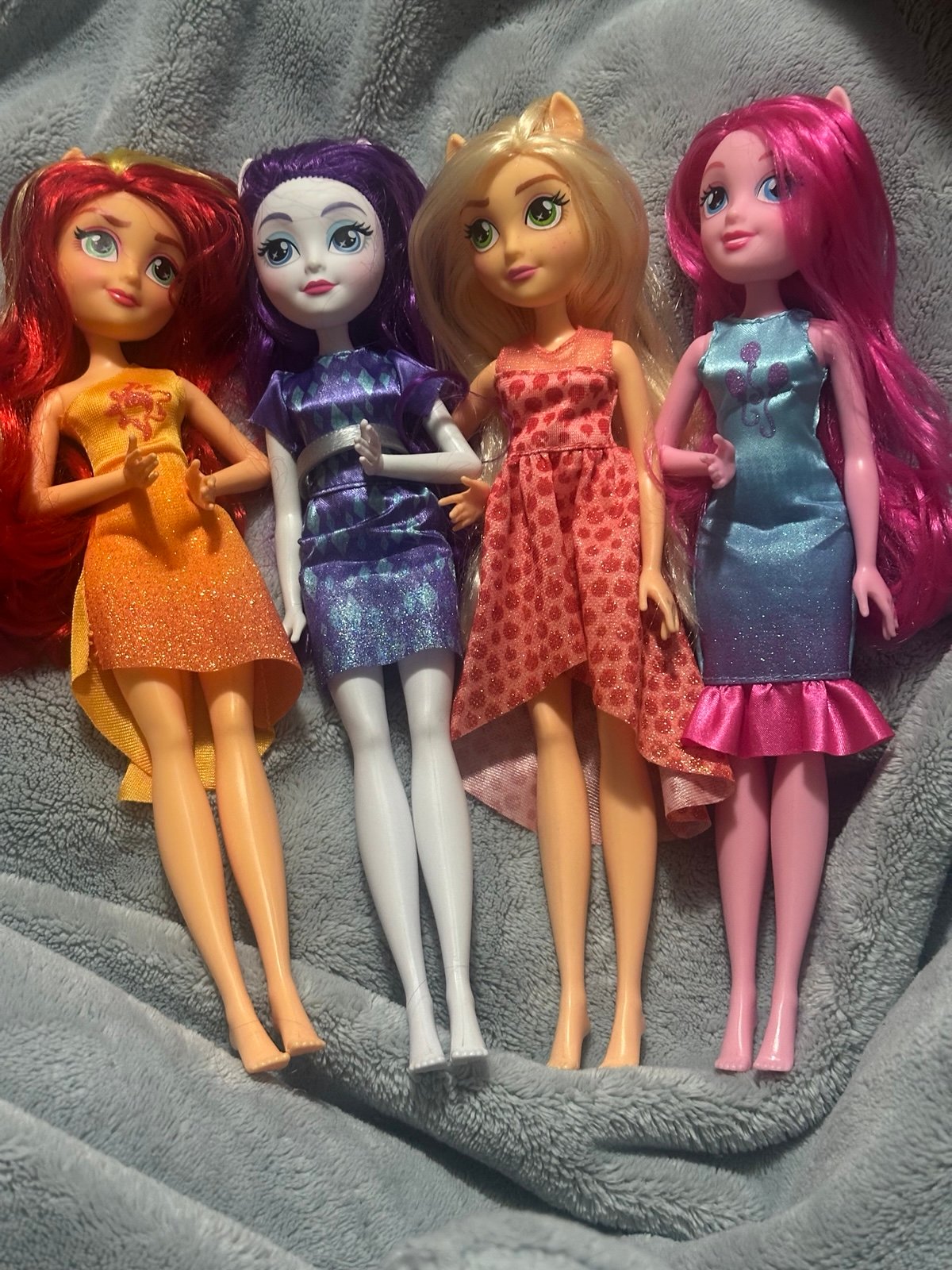 Little Pony Equestria Girls set of 4