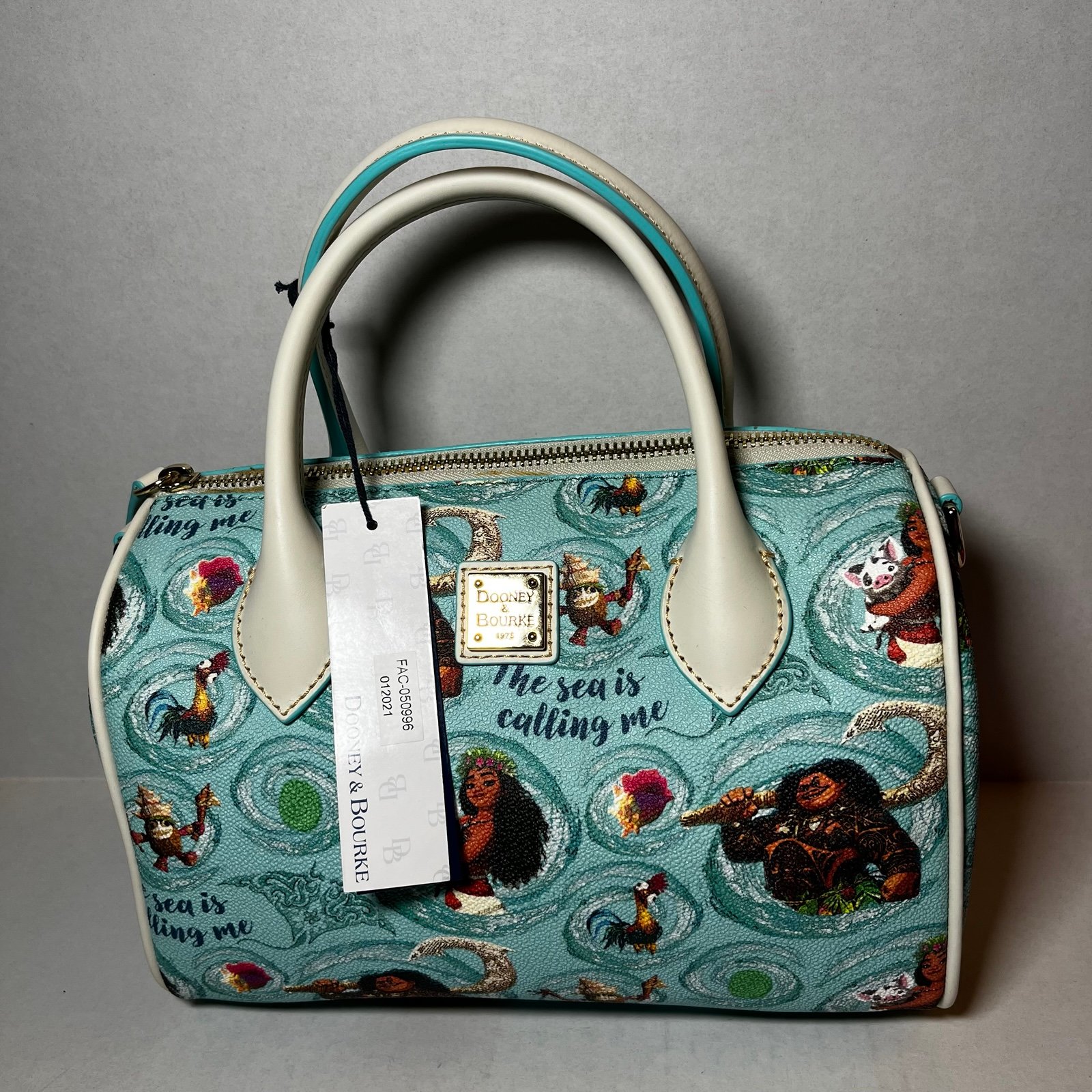 Disney Dooney & Bourke Moana Satchel Handbag NWT