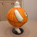 Vintage Dept 56 Halloween Flip Tops Pumpkin Ghost Candy Dish