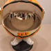 Vintage Dept 56 Halloween Flip Tops Pumpkin Ghost Candy Dish