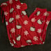 Hello Kitty Sanrio Hello Kitty Red Snowflake Christmas Pajama Pants S