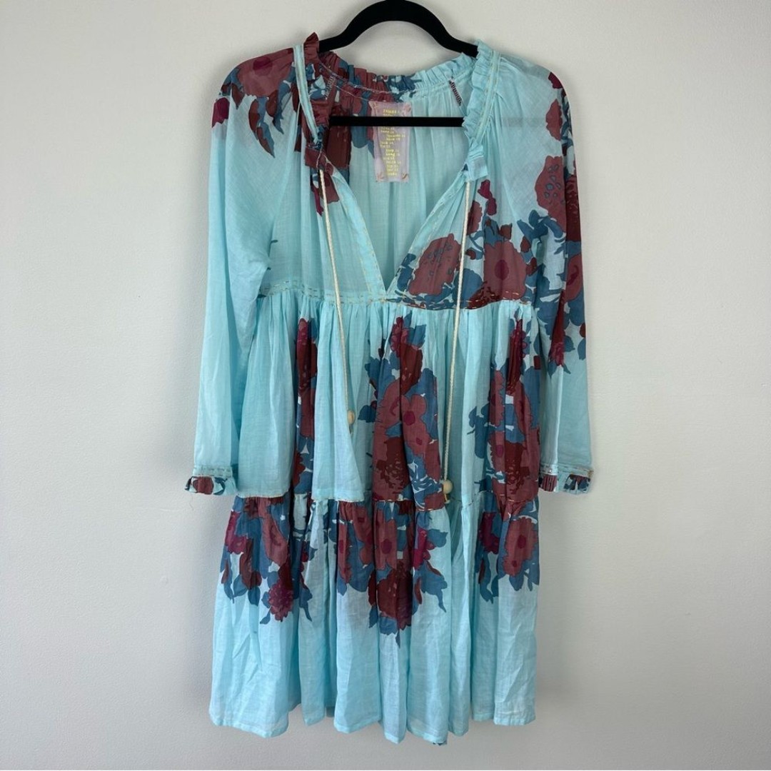 Yvonne S Mini Hippy Tiered Floral Dress