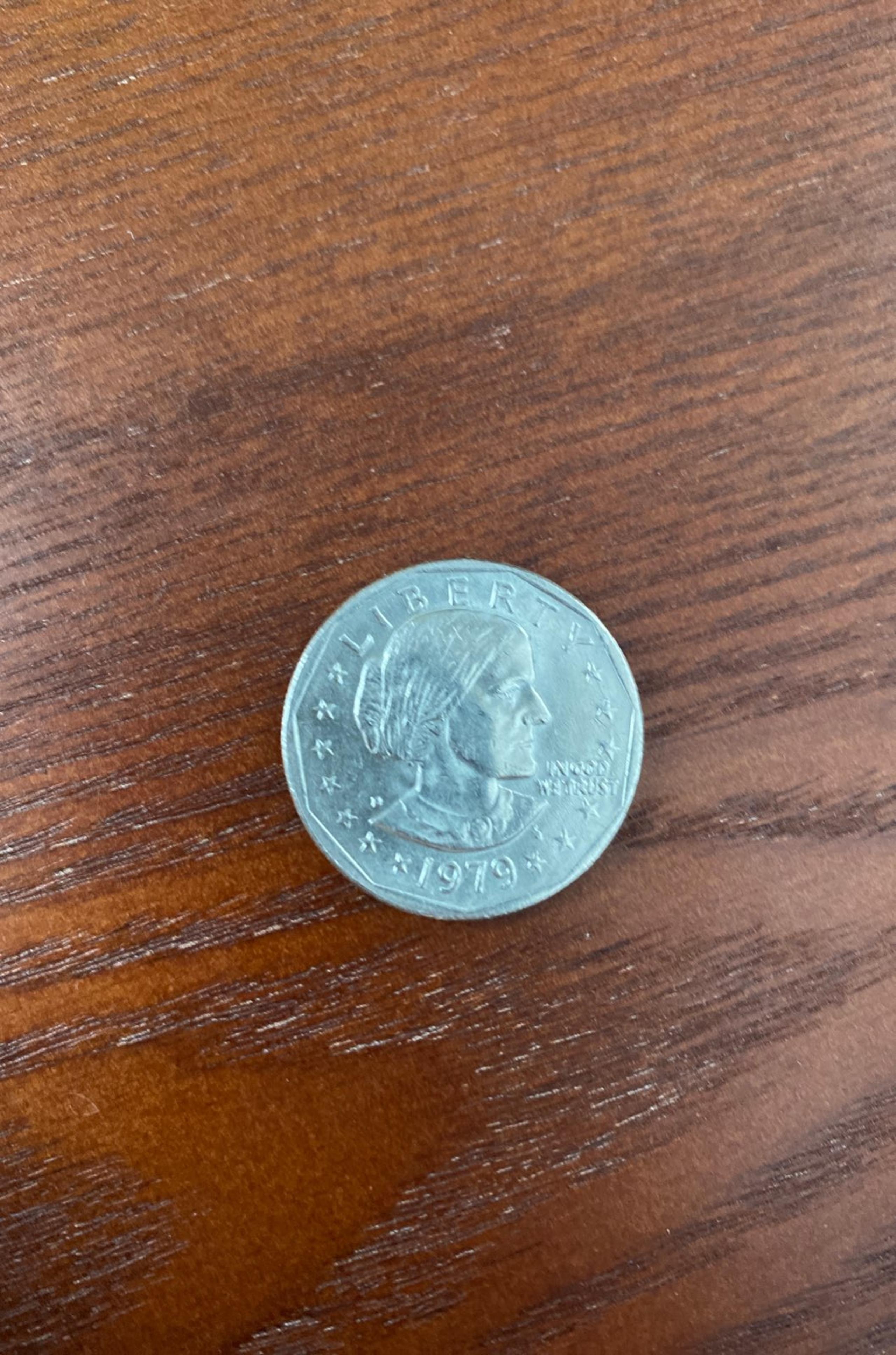 Susan B Anthony Dollar 1979