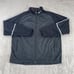 Nike Golf Wind Jacket Men XL Black Stretch Windwear Full Zip Windproof Reflectv