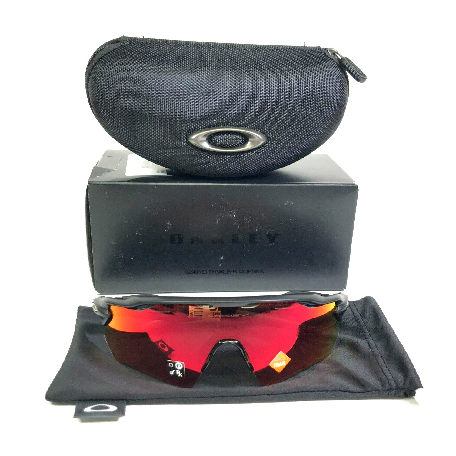 Oakley Sunglasses RADAR EV PATH OO9208-9038 Matte Black w Prizm Trail Torch Lens