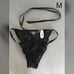 Victoria’s Secret Very Sexy Black Lace String Strappy Panty M