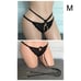 Victoria’s Secret Very Sexy Black Lace String Strappy Panty M
