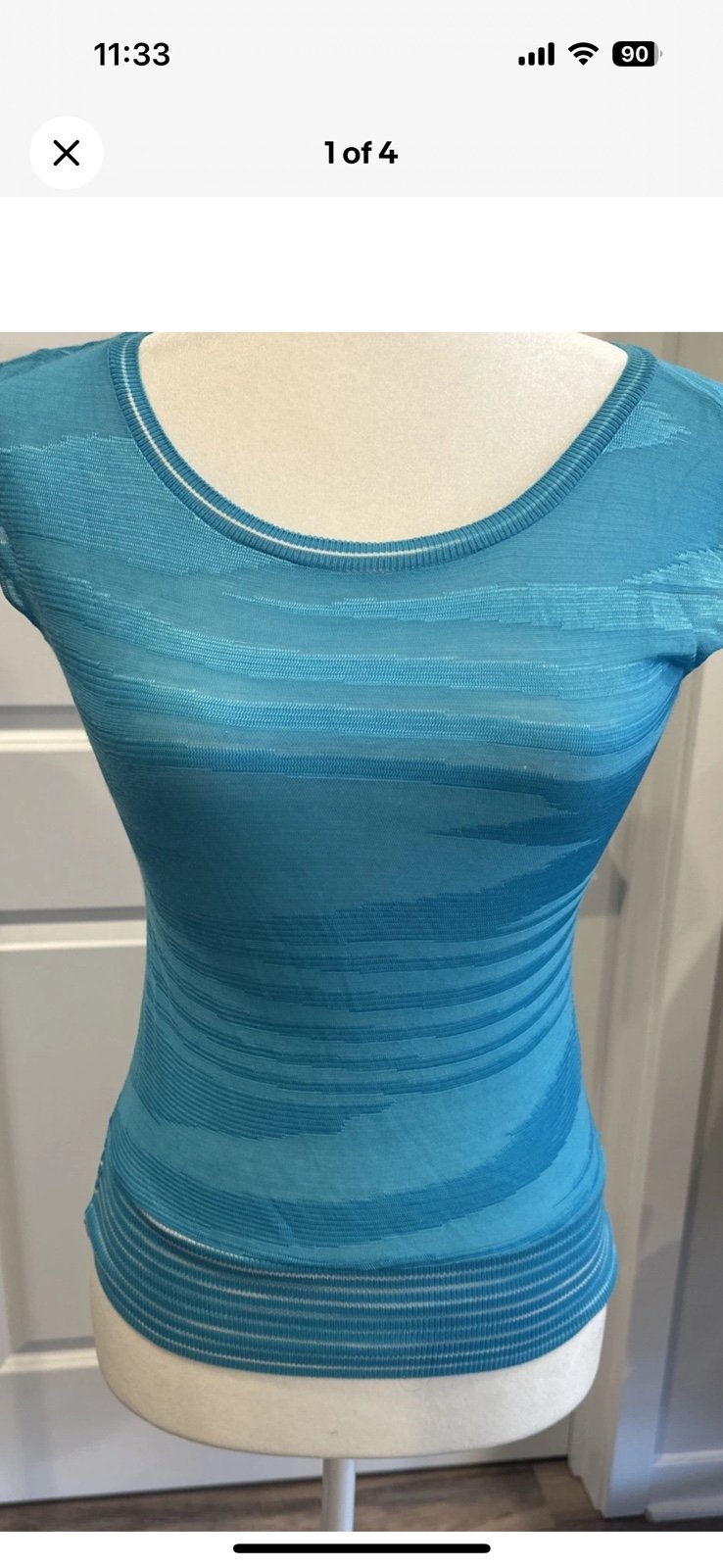 Missoni sport turquoise Tshirt
