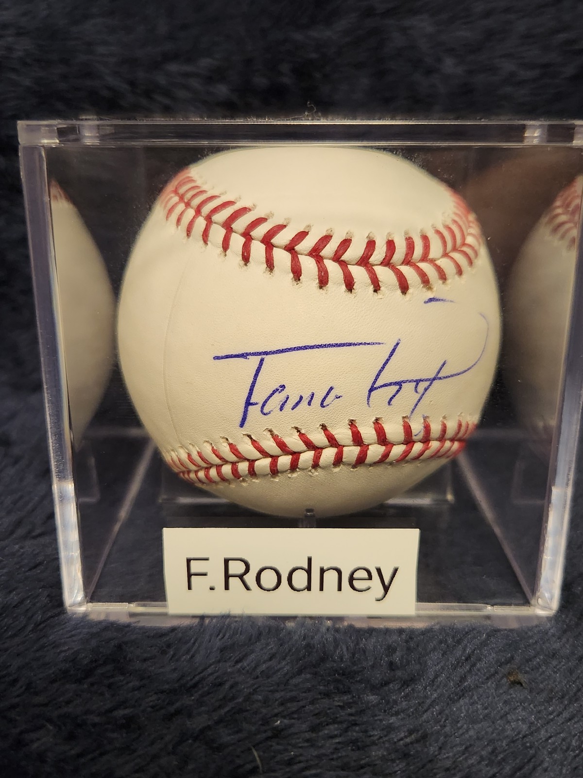 Fernando Rodney signed baseball