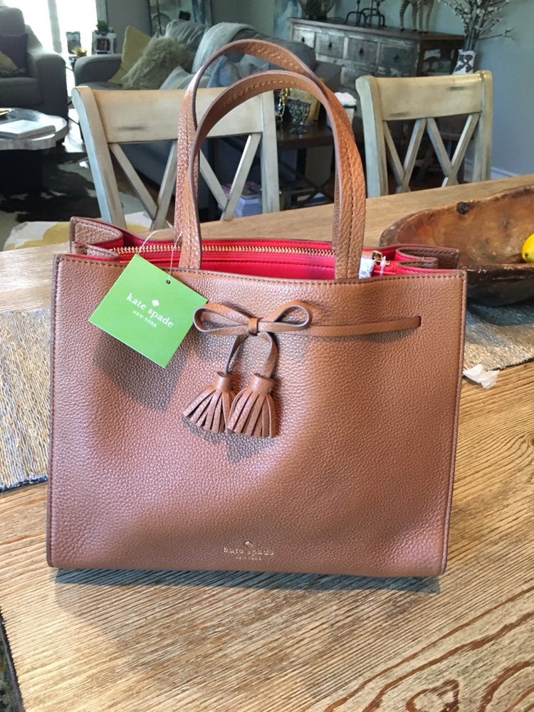 New without tags- Kate Spade Hayes Satch