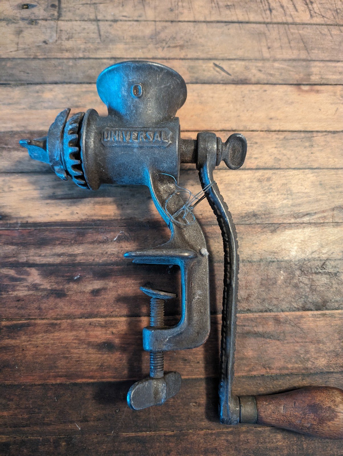 New Britain Conn. USA Vintage Meat Grinder