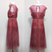 ⁑【Brand New】Mariko Kouga Tokyo Soir One-Piece Dress Pink