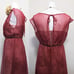 ⁑【Brand New】Mariko Kouga Tokyo Soir One-Piece Dress Pink