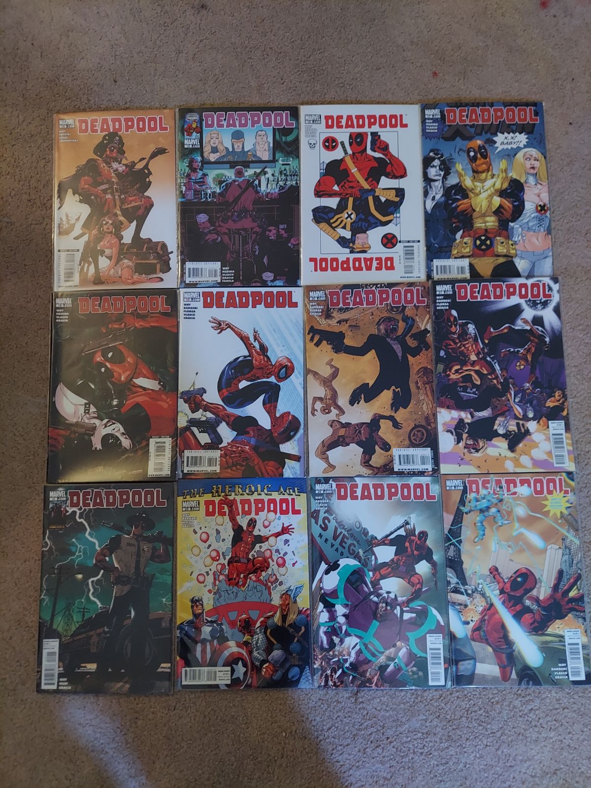 Deadpool #14-25 2008 Marvel Comics Run