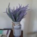 NEW Artificial Lavender Flowers with Vase Fake Lavender Plants in Decorative