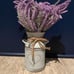 NEW Artificial Lavender Flowers with Vase Fake Lavender Plants in Decorative