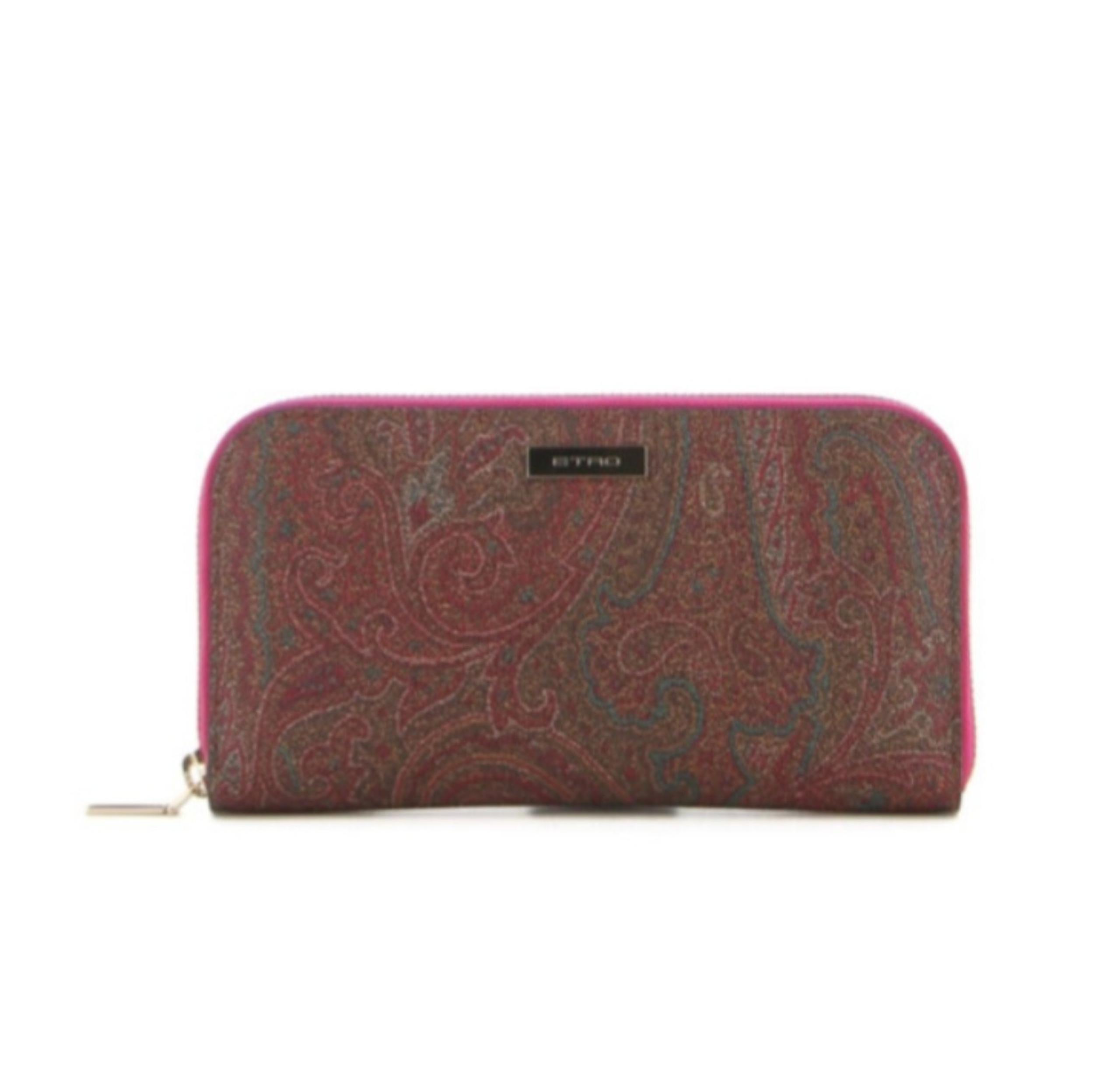 ETRO large zip around wallet