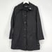 LAUREN Ralph Lauren Women's Hooded Button Raincoat French Black Size Small NWT