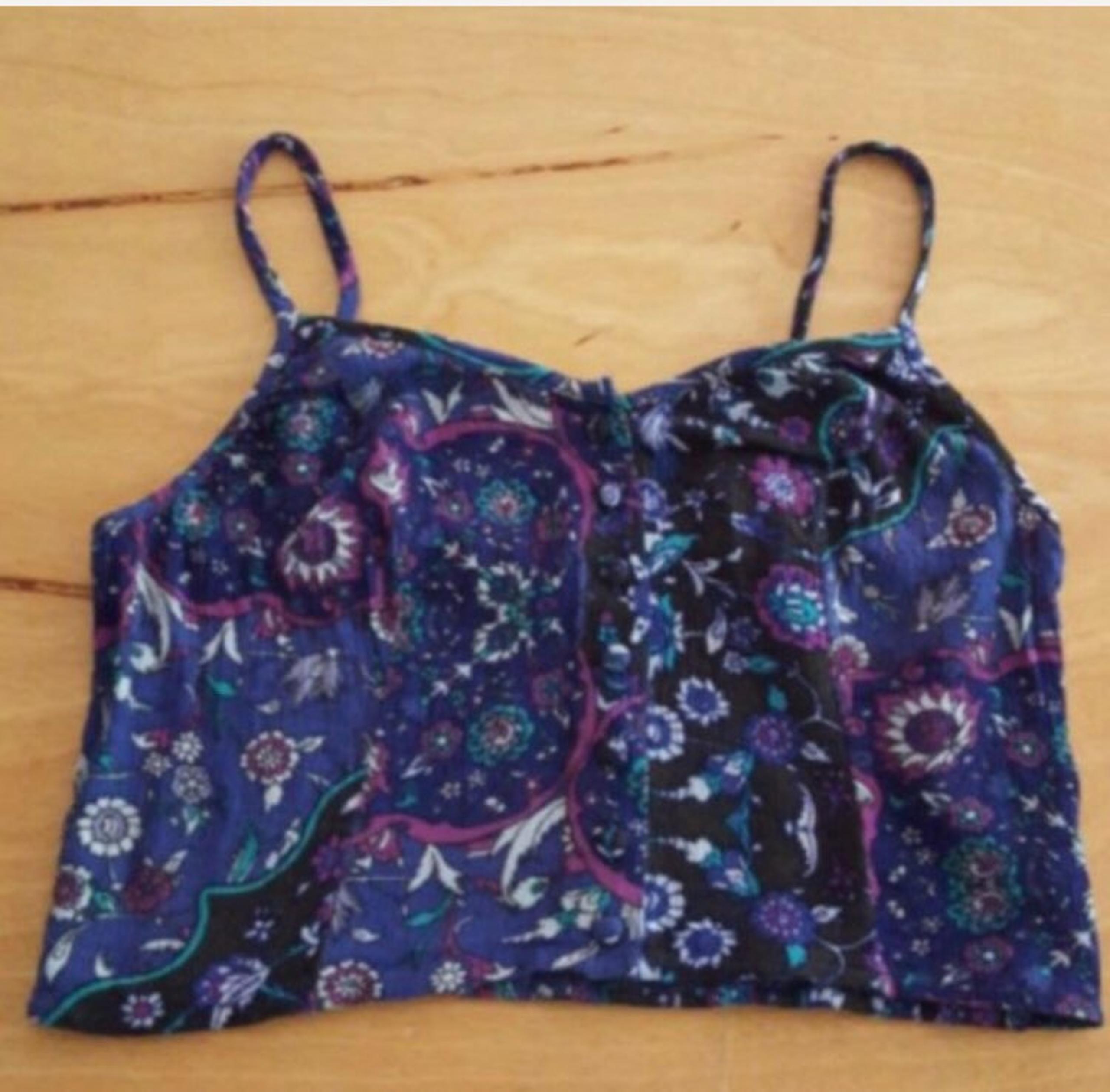 Pacsun Floral Bralette / Crop | S