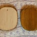 Pair of vintage wooden plaques 7 x 6 inches