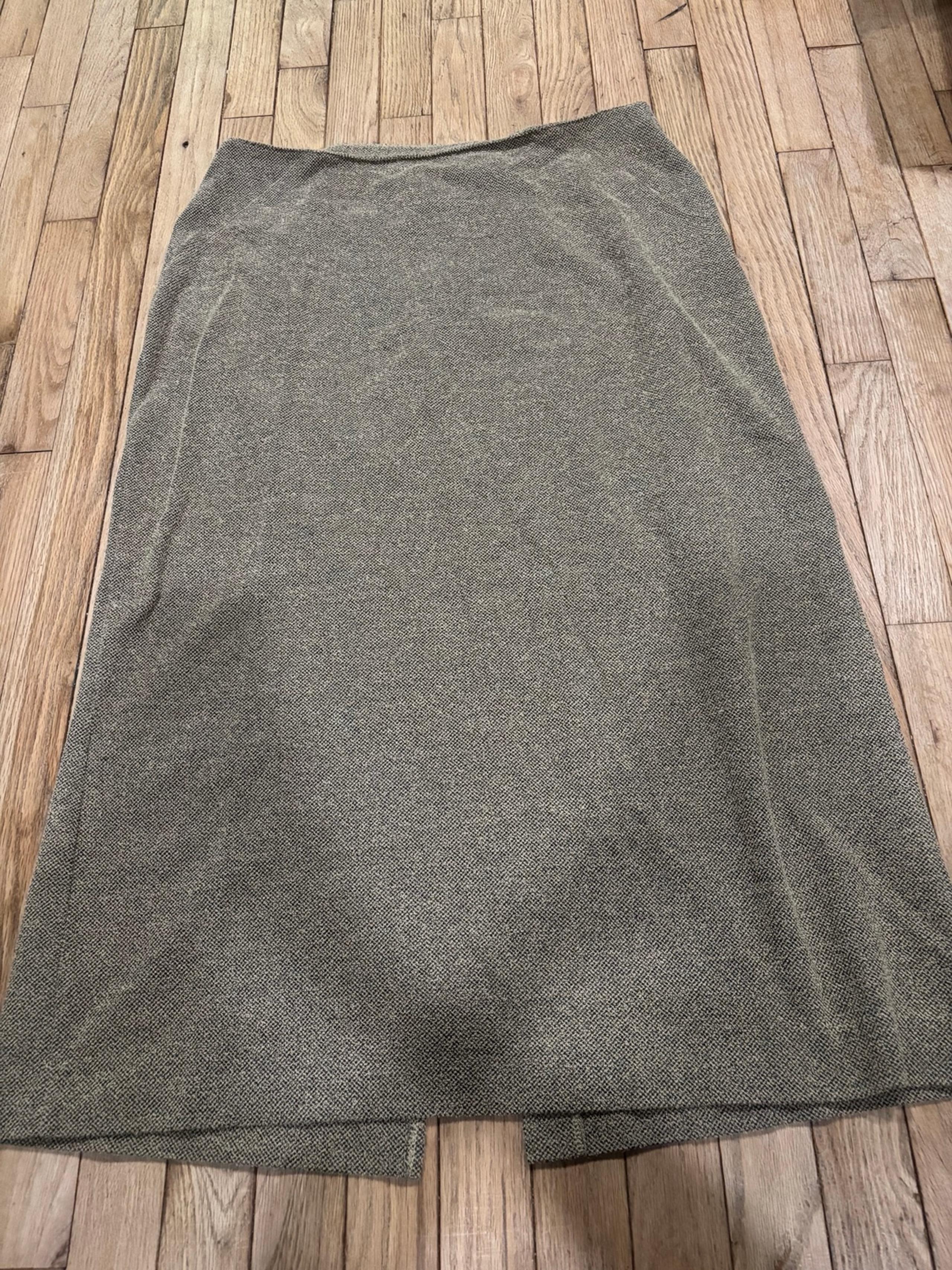Vintage First look Liz Claiborne cotton a-line skirt size xl