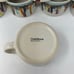Crate and Barrel Gallery Pattern Mugs Dripping Colored Glaze Set of 12