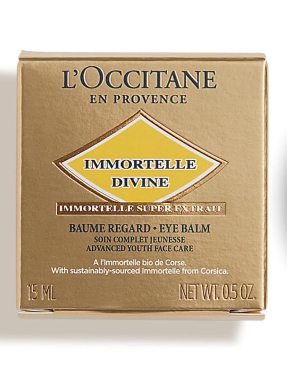 L’OCCITANE Immortelle Divine Eye Balm 0.50 oz