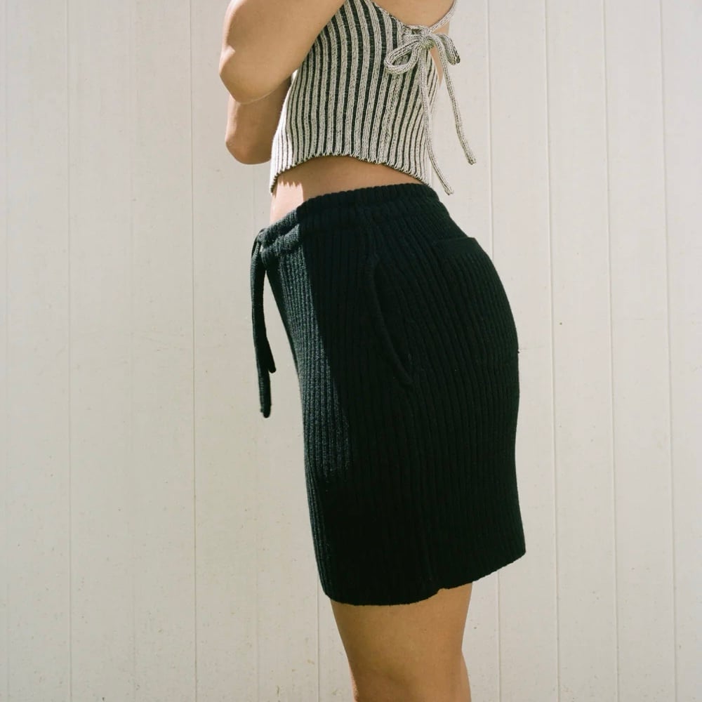 Knitted Warm Women Shorts Wool Alpaca Short Pants Boxers