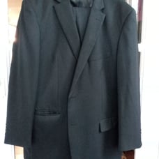Brand New Men's Black Suit