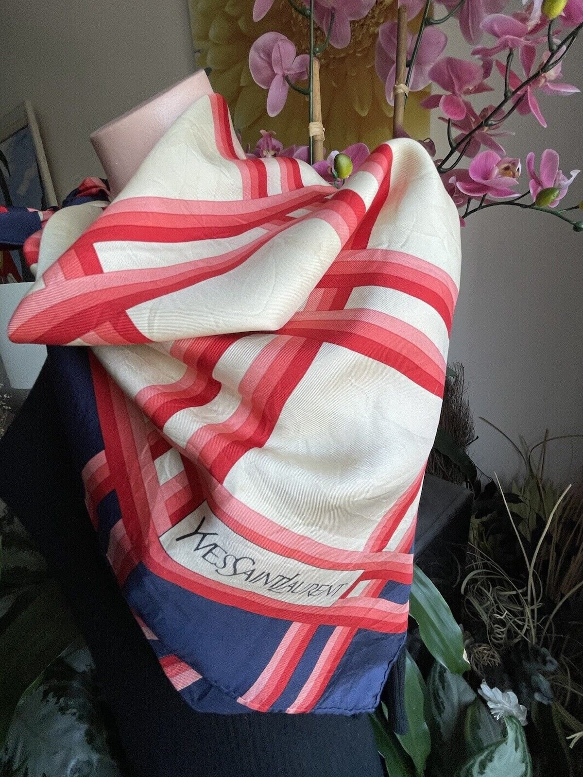 Yves Saint Laurent (YSL) Bandana Scarf