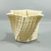 Vintage Belleek Ireland Limpet Flower Pot Planter Vase 3.25”