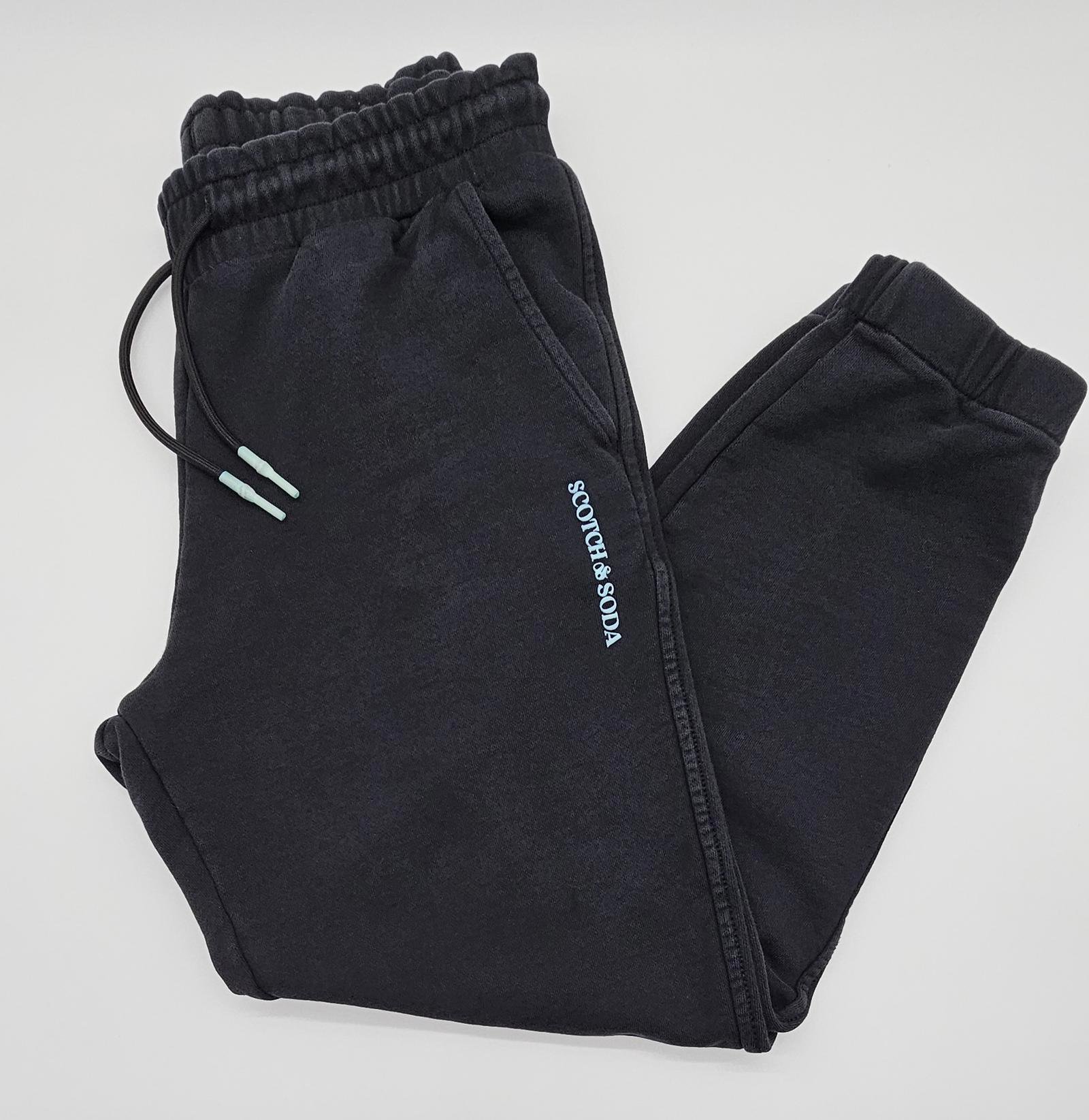 Scotch & Soda Unisex Black Jogger Sweatpants Small