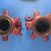 Old School Vintage York Olympic Spin Collars Two