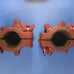 Old School Vintage York Olympic Spin Collars Two